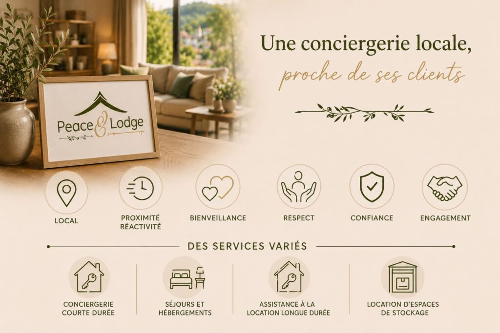 Conciergerie locale à Belfort avec services variés